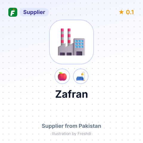Zafran  – summary card, no photo uploaded yet