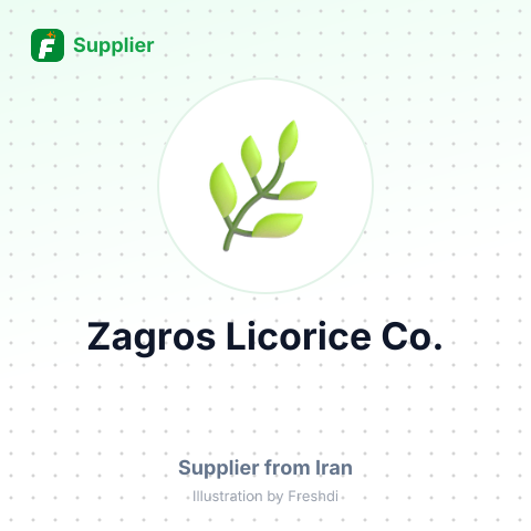 Zagros Licorice Co. – summary card, no photo uploaded yet