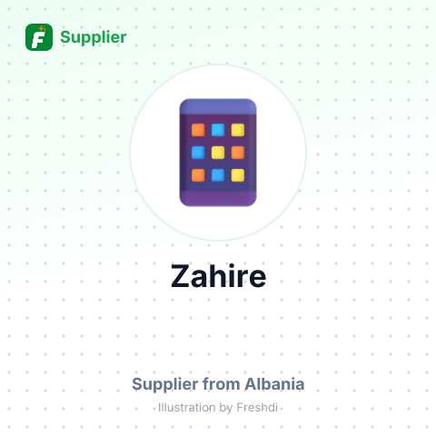Zahire – summary card, no photo uploaded yet