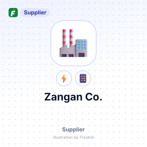 Zangan Co. – summary card, no photo uploaded yet