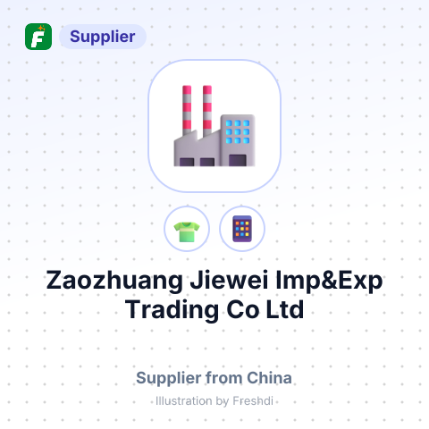 Zaozhuang Jiewei Imp&Exp Trading Co Ltd – summary card, no photo uploaded yet