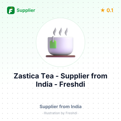 Zastica Tea  – summary card, no photo uploaded yet