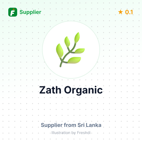 Zath Organic  – summary card, no photo uploaded yet