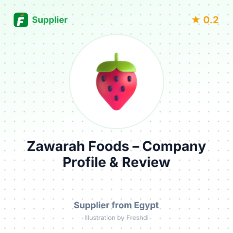 Zawarah Foods – summary card, no photo uploaded yet