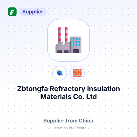 Zbtongfa Refractory Insulation Materials Co., Ltd – summary card, no photo uploaded yet