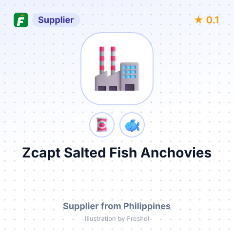 Zcapt Salted Fish Anchovies  – summary card, no photo uploaded yet