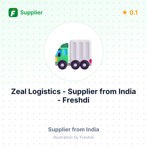 Zeal Logistics  – summary card, no photo uploaded yet