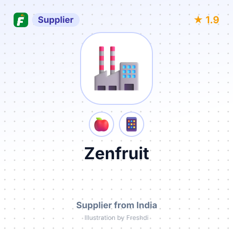 Zenfruit – summary card, no photo uploaded yet