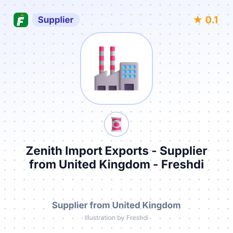Zenith Import Exports  – summary card, no photo uploaded yet
