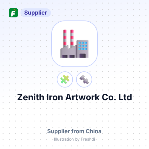 Zenith Iron Artwork Co.,Ltd – summary card, no photo uploaded yet