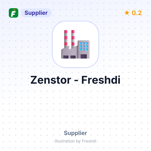 Zenstor – summary card, no photo uploaded yet