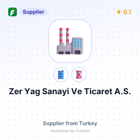 Zer Yag Sanayi Ve Ticaret A.S. – summary card, no photo uploaded yet