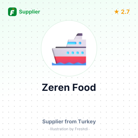 Zeren Food – summary card, no photo uploaded yet