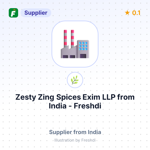 Zesty Zing Spices Exim LLP  – summary card, no photo uploaded yet
