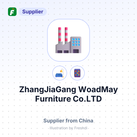ZhangJiaGang WoadMay Furniture Co.LTD – summary card, no photo uploaded yet