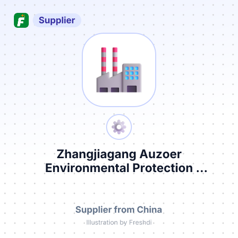 Zhangjiagang Auzoer Environmental Protection Equipment Co.,Ltd – summary card, no photo uploaded yet
