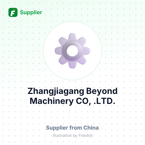 Zhangjiagang Beyond Machinery CO, .LTD. – summary card, no photo uploaded yet