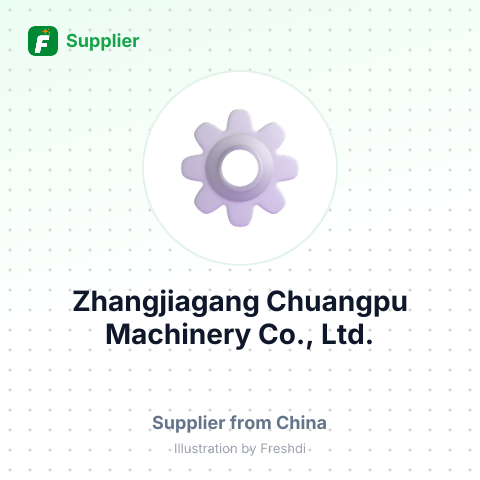 Zhangjiagang Chuangpu Machinery Co., Ltd. – summary card, no photo uploaded yet