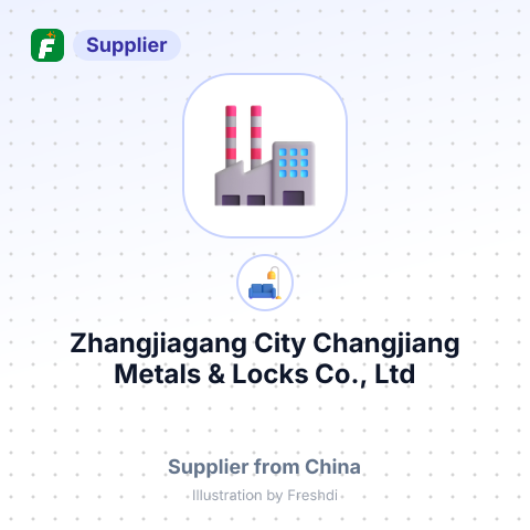 Zhangjiagang City Changjiang Metals & Locks Co., Ltd – summary card, no photo uploaded yet