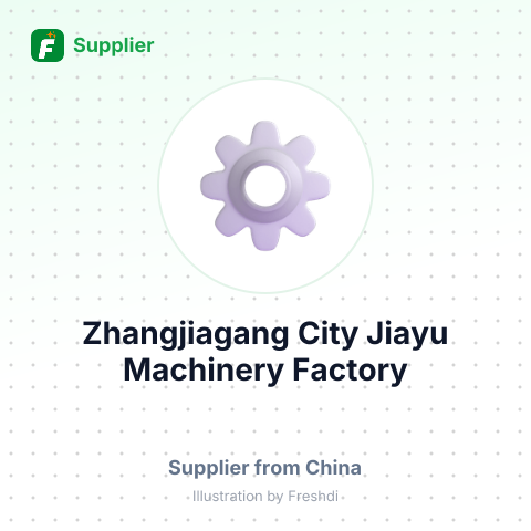 Zhangjiagang City Jiayu Machinery Factory – summary card, no photo uploaded yet