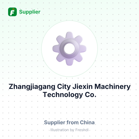 Zhangjiagang City Jiexin Machinery Technology Co., Ltd. – summary card, no photo uploaded yet
