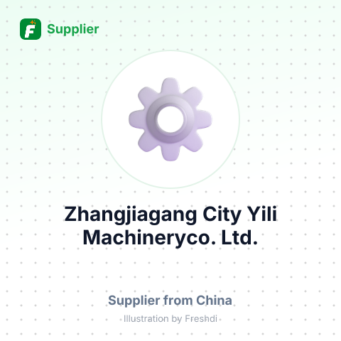 Zhangjiagang City Yili Machineryco., Ltd. – summary card, no photo uploaded yet