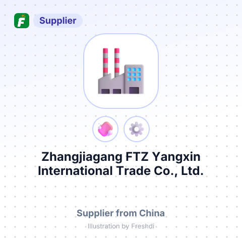 Zhangjiagang FTZ Yangxin International Trade Co., Ltd. – summary card, no photo uploaded yet