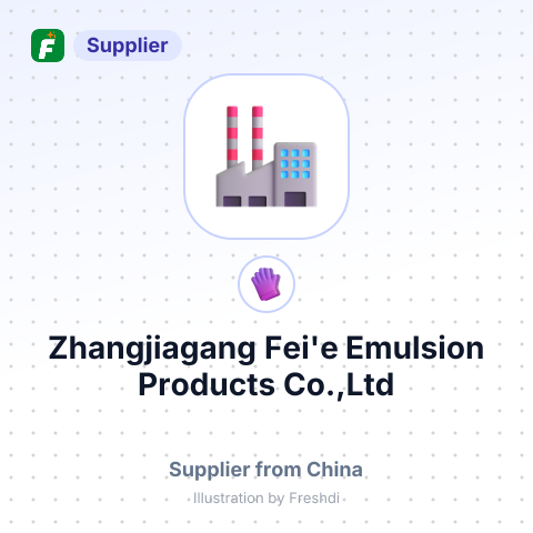 Zhangjiagang Fei'e Emulsion Products Co.,Ltd – summary card, no photo uploaded yet
