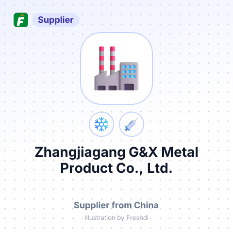 Zhangjiagang G&X Metal Product Co., Ltd. – summary card, no photo uploaded yet