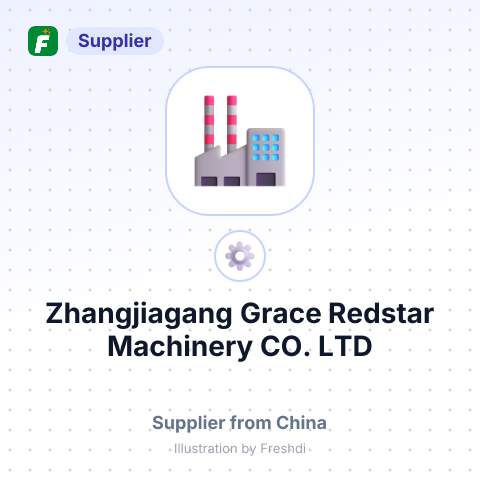 Zhangjiagang Grace Redstar Machinery CO., LTD – summary card, no photo uploaded yet