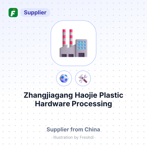 Zhangjiagang Haojie Plastic Hardware Processing Factory – summary card, no photo uploaded yet