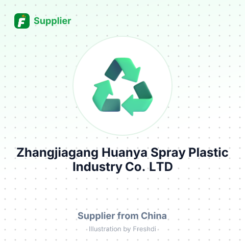 Zhangjiagang Huanya Spray Plastic Industry Co.,LTD – summary card, no photo uploaded yet