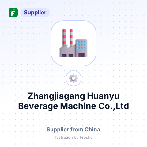 Zhangjiagang Huanyu Beverage Machine Co.,Ltd – summary card, no photo uploaded yet