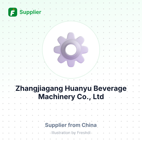 Zhangjiagang Huanyu Beverage Machinery Co., Ltd – summary card, no photo uploaded yet