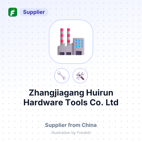 Zhangjiagang Huirun Hardware Tools Co.,Ltd – summary card, no photo uploaded yet