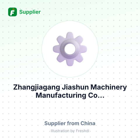 Zhangjiagang Jiashun Machinery Manufacturing Co... – summary card, no photo uploaded yet