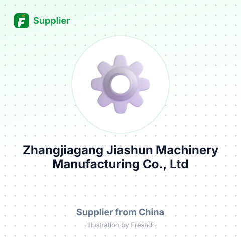 Zhangjiagang Jiashun Machinery Manufacturing Co., Ltd – summary card, no photo uploaded yet