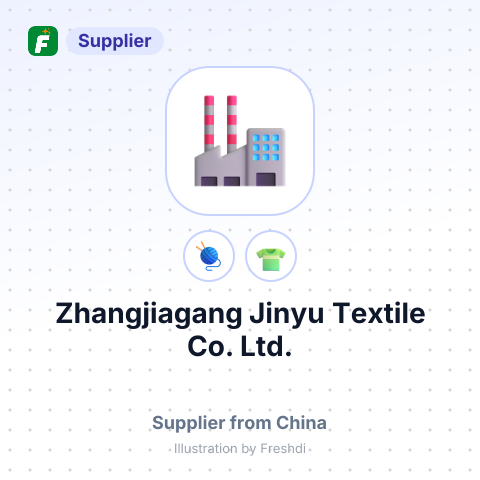Zhangjiagang Jinyu Textile Co., Ltd. – summary card, no photo uploaded yet
