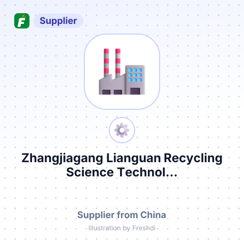 Zhangjiagang Lianguan Recycling Science Technol... – summary card, no photo uploaded yet