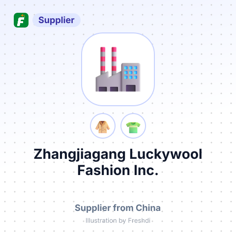 Zhangjiagang Luckywool Fashion Inc. – summary card, no photo uploaded yet