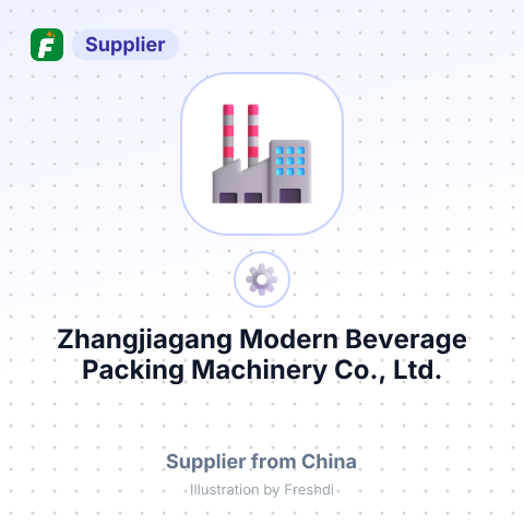 Zhangjiagang Modern Beverage Packing Machinery Co., Ltd. – summary card, no photo uploaded yet