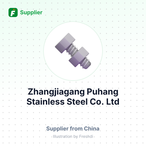 Zhangjiagang Puhang Stainless Steel Co., Ltd – summary card, no photo uploaded yet