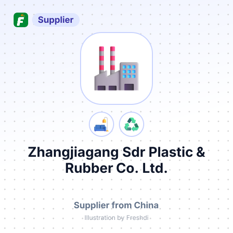 Zhangjiagang Sdr Plastic & Rubber Co., Ltd. – summary card, no photo uploaded yet