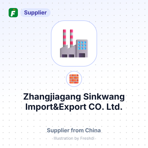 Zhangjiagang Sinkwang Import&Export CO., Ltd. – summary card, no photo uploaded yet