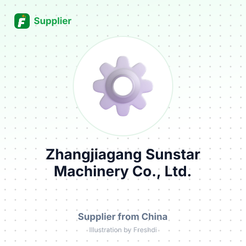 Zhangjiagang Sunstar Machinery Co., Ltd. – summary card, no photo uploaded yet