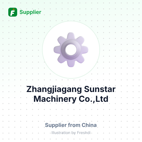 Zhangjiagang Sunstar Machinery Co.,Ltd – summary card, no photo uploaded yet