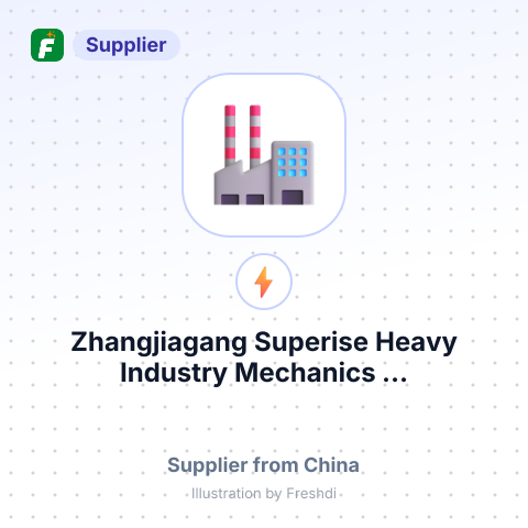 Zhangjiagang Superise Heavy Industry Mechanics ... – summary card, no photo uploaded yet