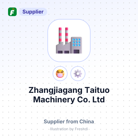 Zhangjiagang Taituo Machinery Co.,Ltd – summary card, no photo uploaded yet