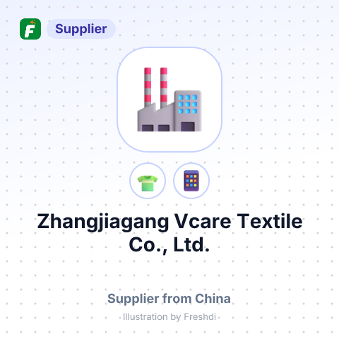 Zhangjiagang Vcare Textile Co., Ltd. – summary card, no photo uploaded yet