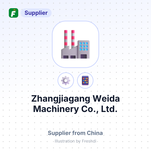 Zhangjiagang Weida Machinery Co., Ltd. – summary card, no photo uploaded yet